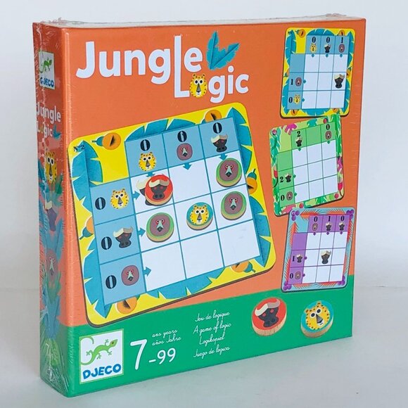 New Sealed Djeco Game of  Logic Jungle Logic for Age  7 to 99 - Picture 10 of 14